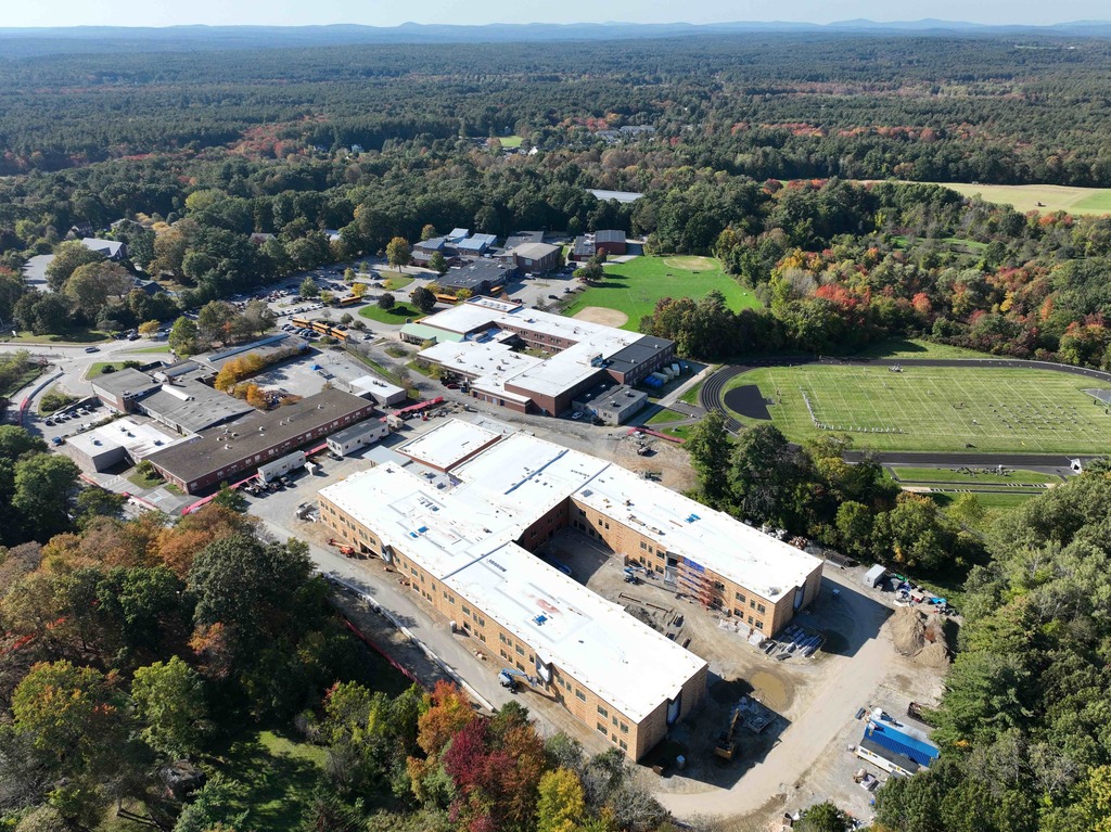 aerial photo of new florence roche