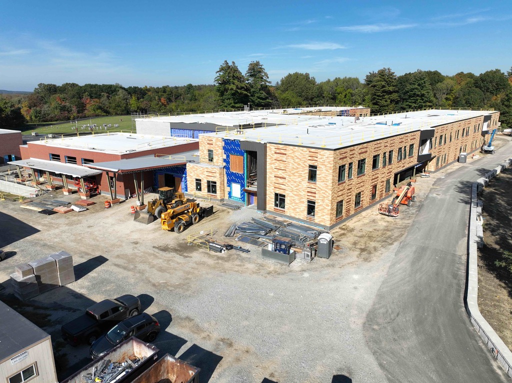 aerial photo of new florence roche