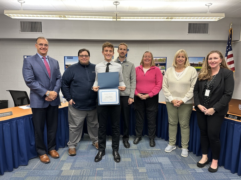 Ewan Moss recognition for All State Band