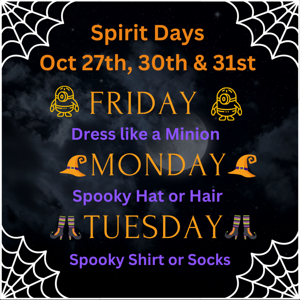 halloween spirit days