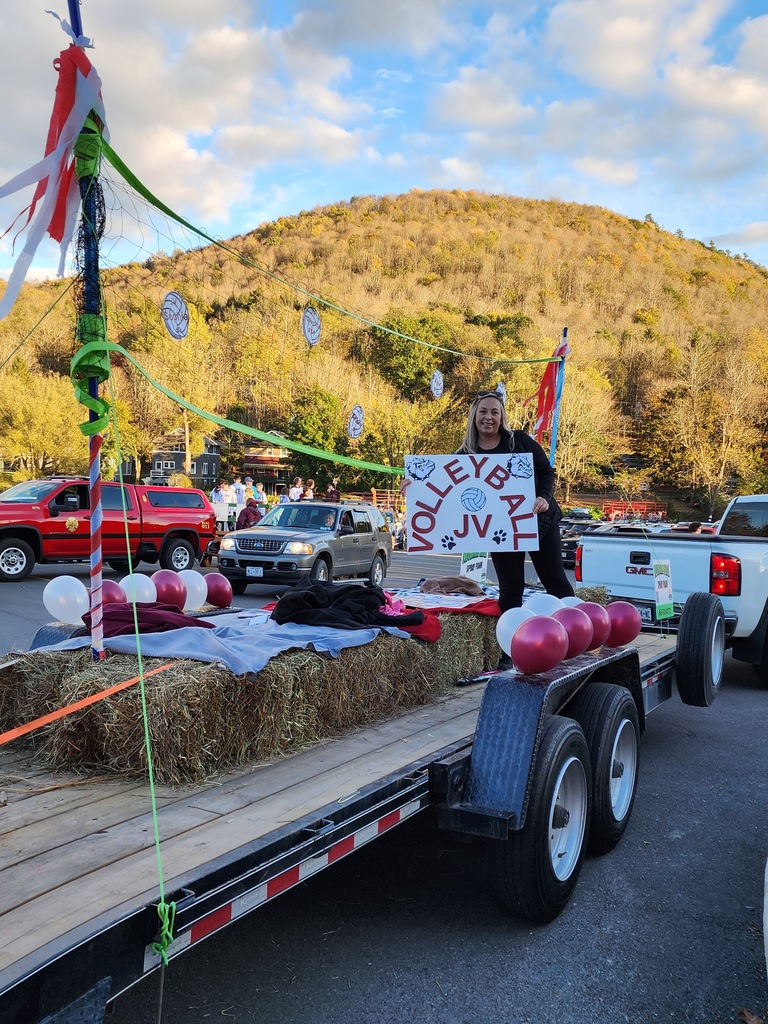 JV volleyball coach and float