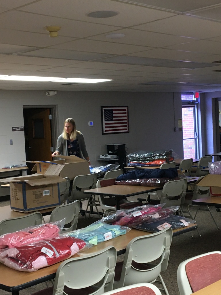 Big THANK YOU to the North Platte Professional Firefighters Local 831for including ESU 16 schools in Operation Warm! Our School Social Worker and School Counselors will be busy getting these coats out to kids!