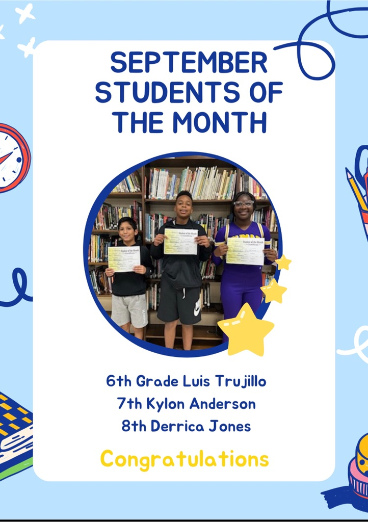 students of the month 