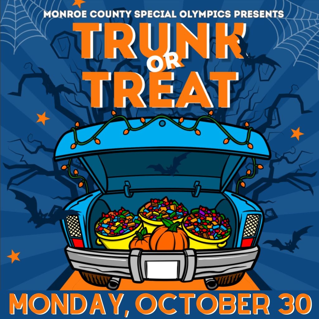 monroe county special olympics presents trunk or treat monday oct 30