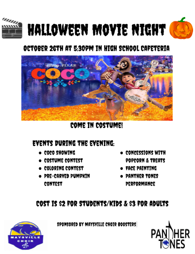 choir movie night