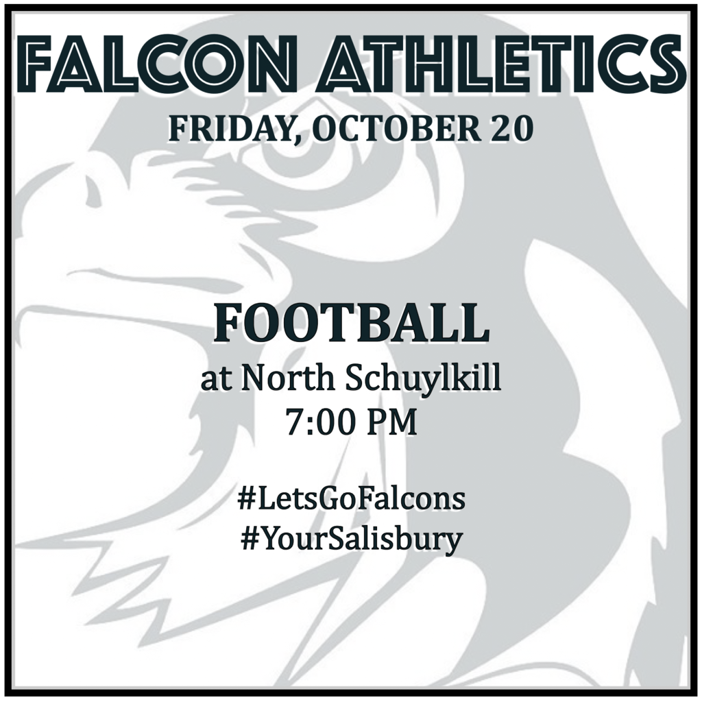 FOOTBALL at North Schuylkill: 7:00 PM.
