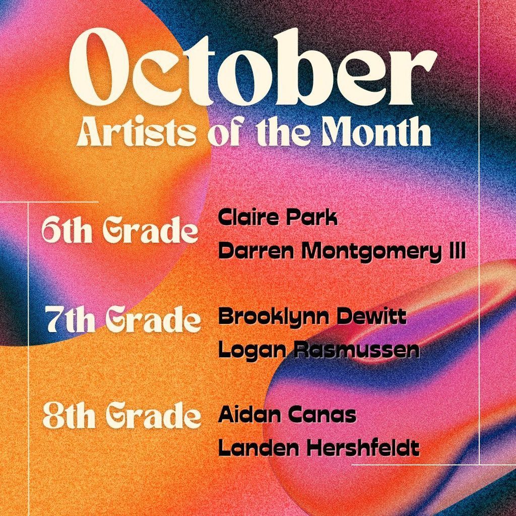October Artists of the Month