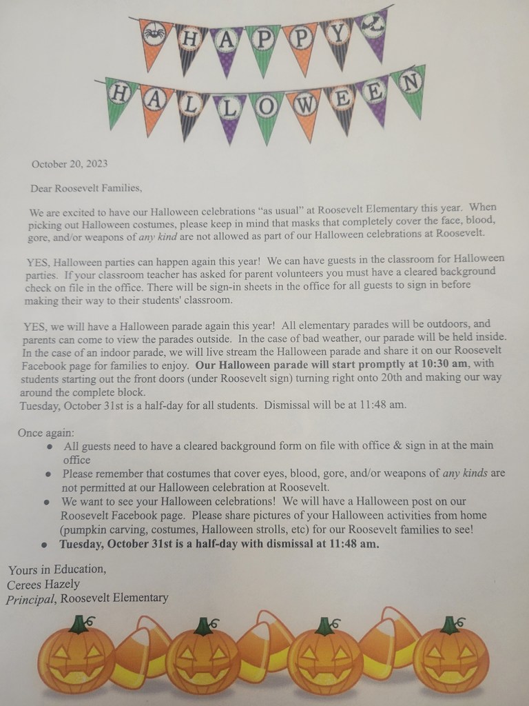 Halloween Day Information