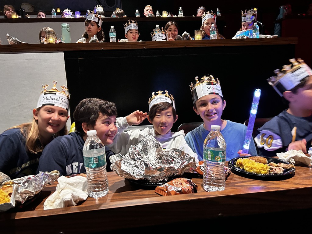 6th grade students enjoy Medieval Times