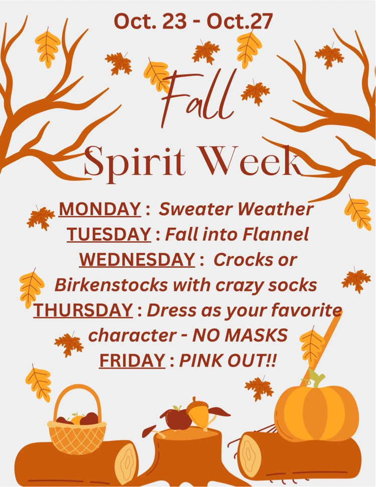 fall spirit week