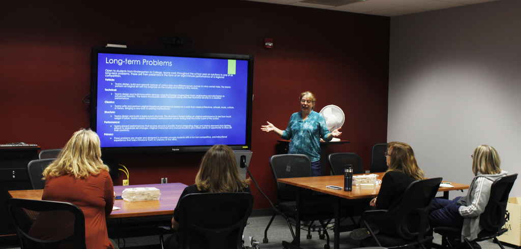 Elementary principals participated in a professional learning session led by Rebecca Roberts, Educational Technology Program Specialist at DCMO BOCES.
