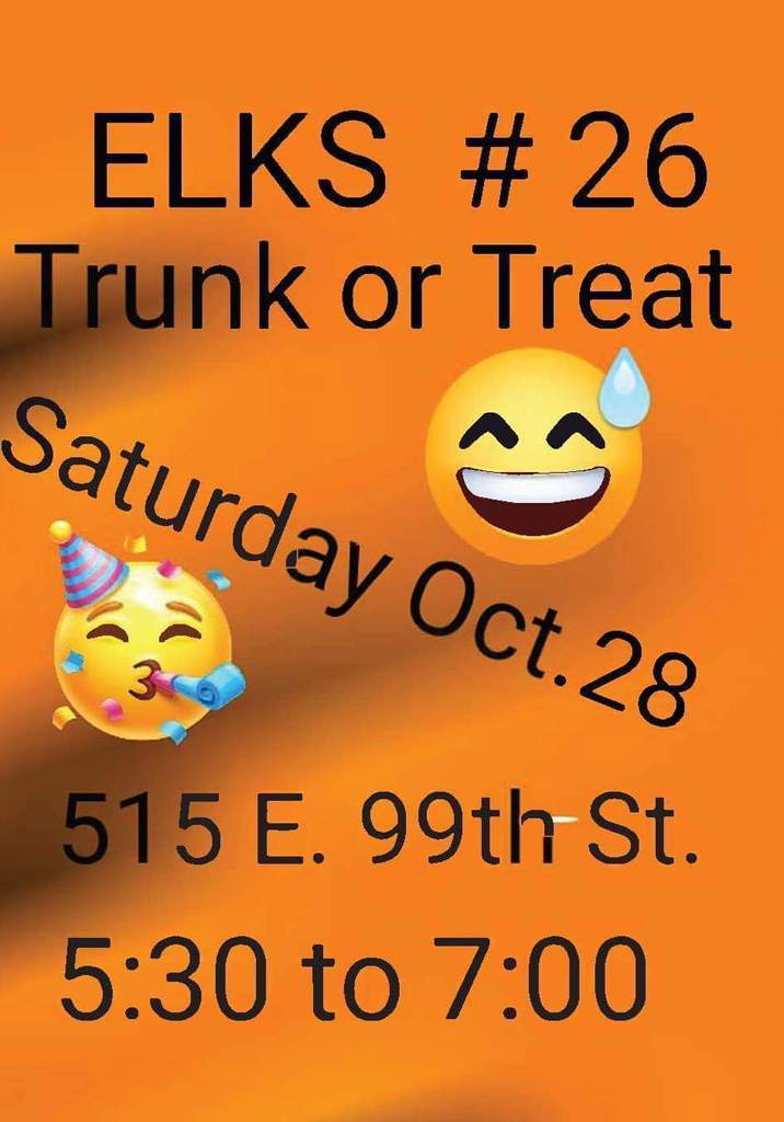 ElksTrunk or Treat