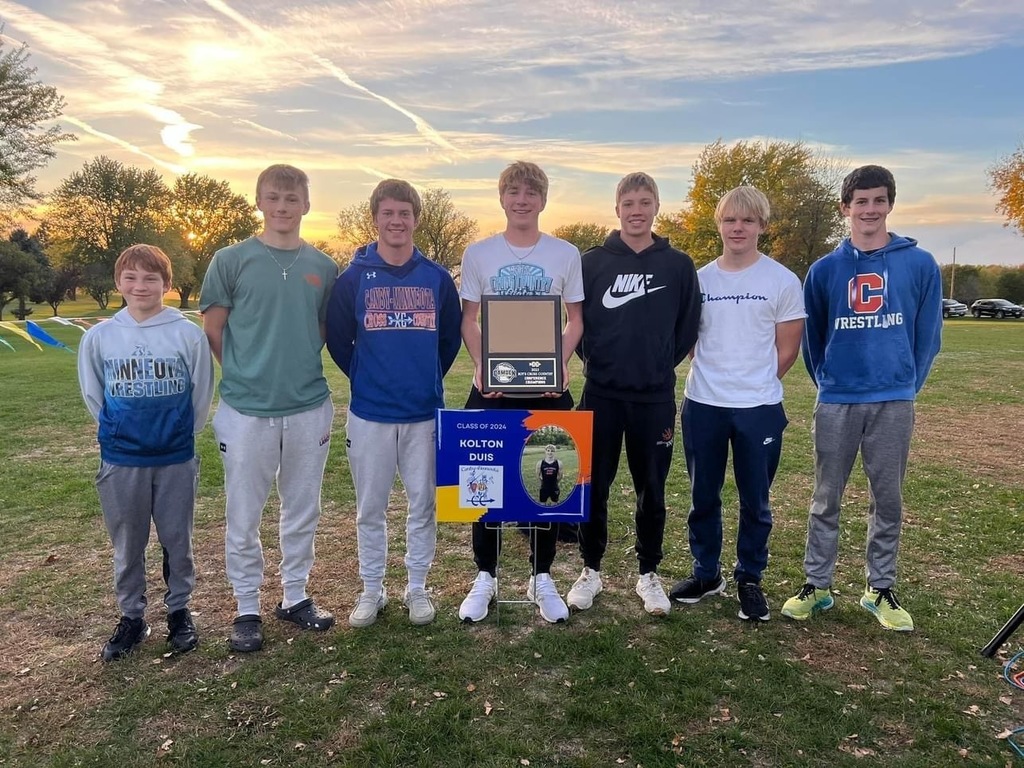 Canby-Minneota Boys Camden Conference Cross Country Champions