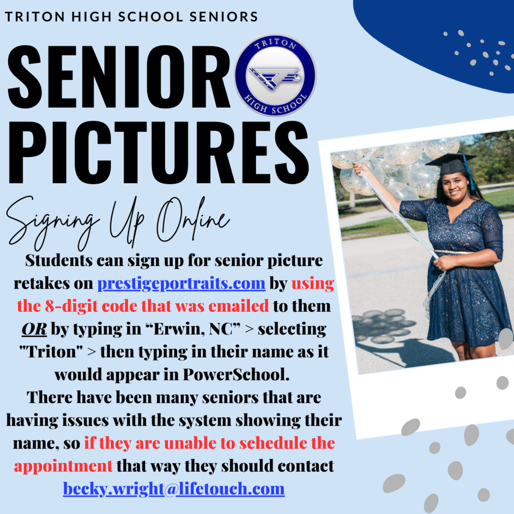 Senior Picture Retakes
