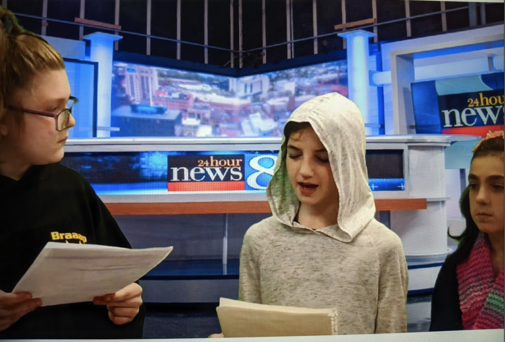 The Louis Braille project set in the newsroom; excellent interview work!