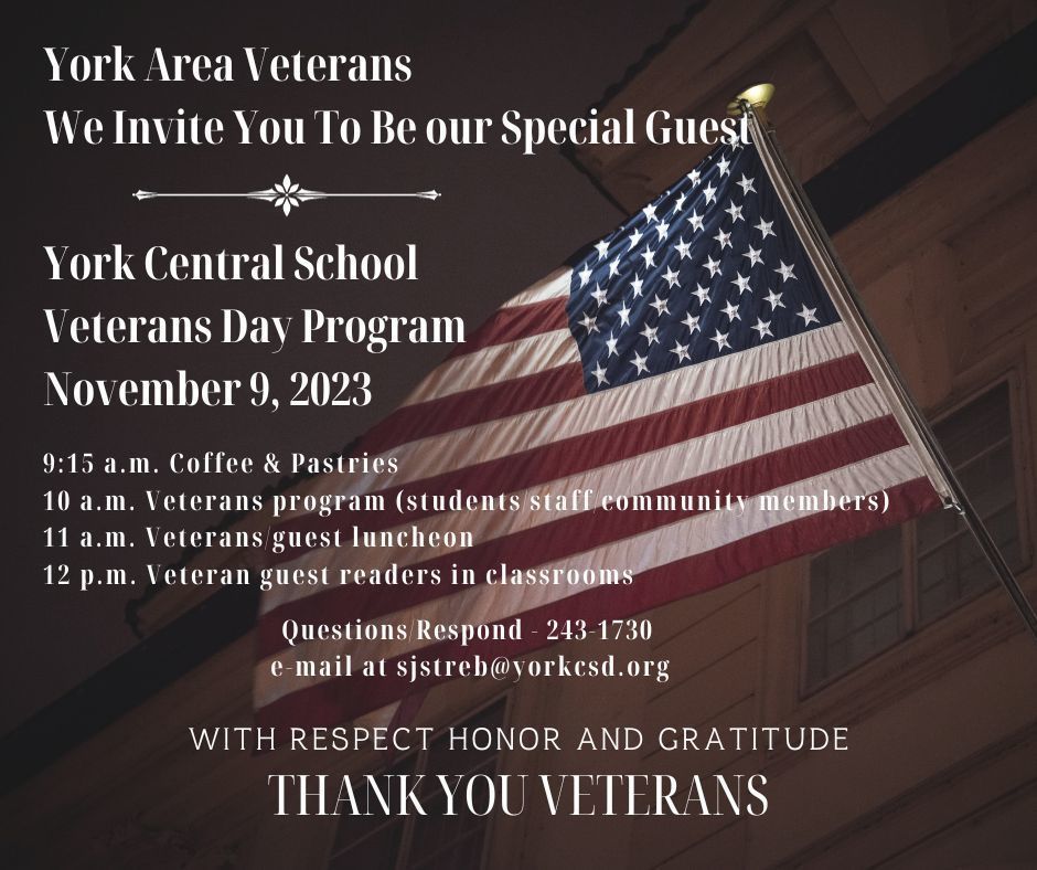 Veterans Day Program