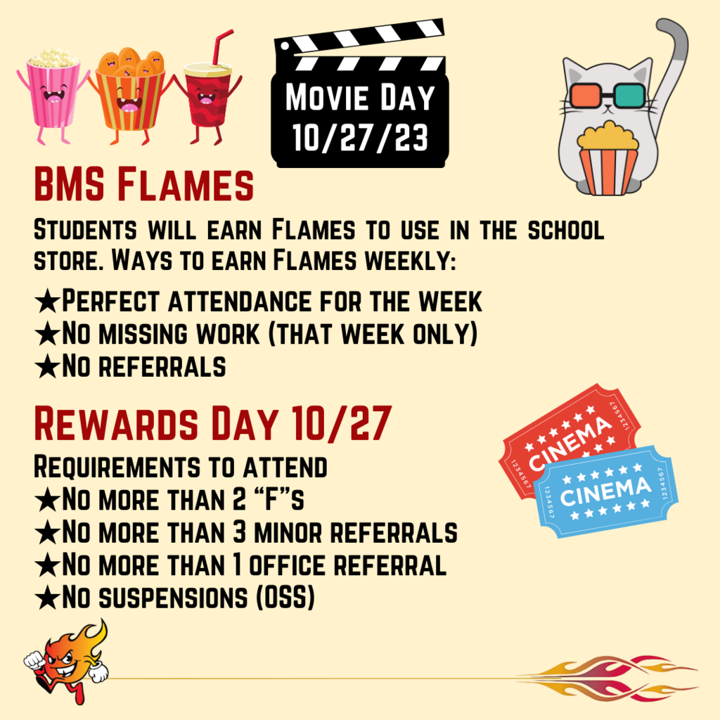 rewards day flyer with information and graphics