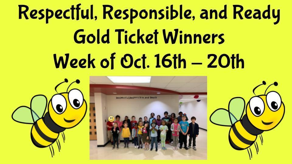 Gold Ticket Winners