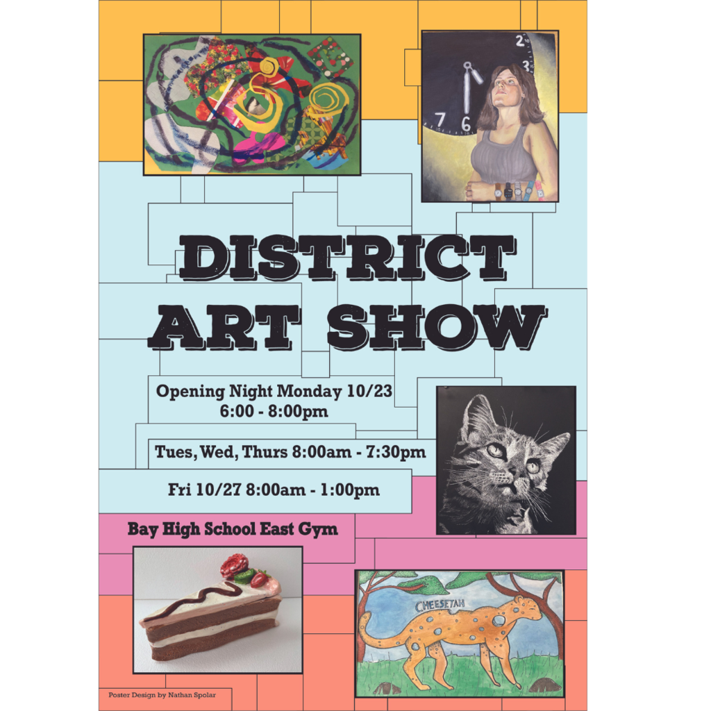 Art Show poster Fall 2023