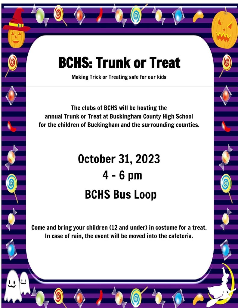 BCHS Trunk or Treat