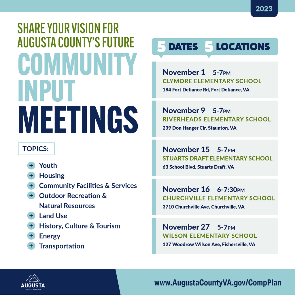 Community Input Meetings