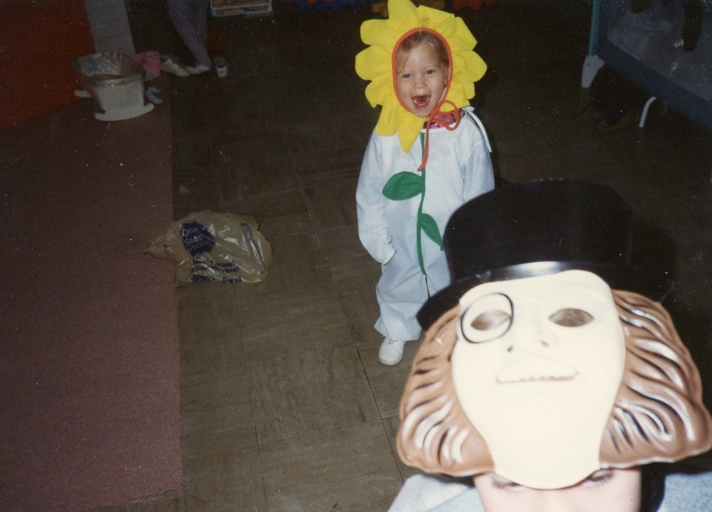 studentd dressed up for Halloween