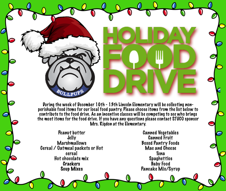 Holiday Food Drive