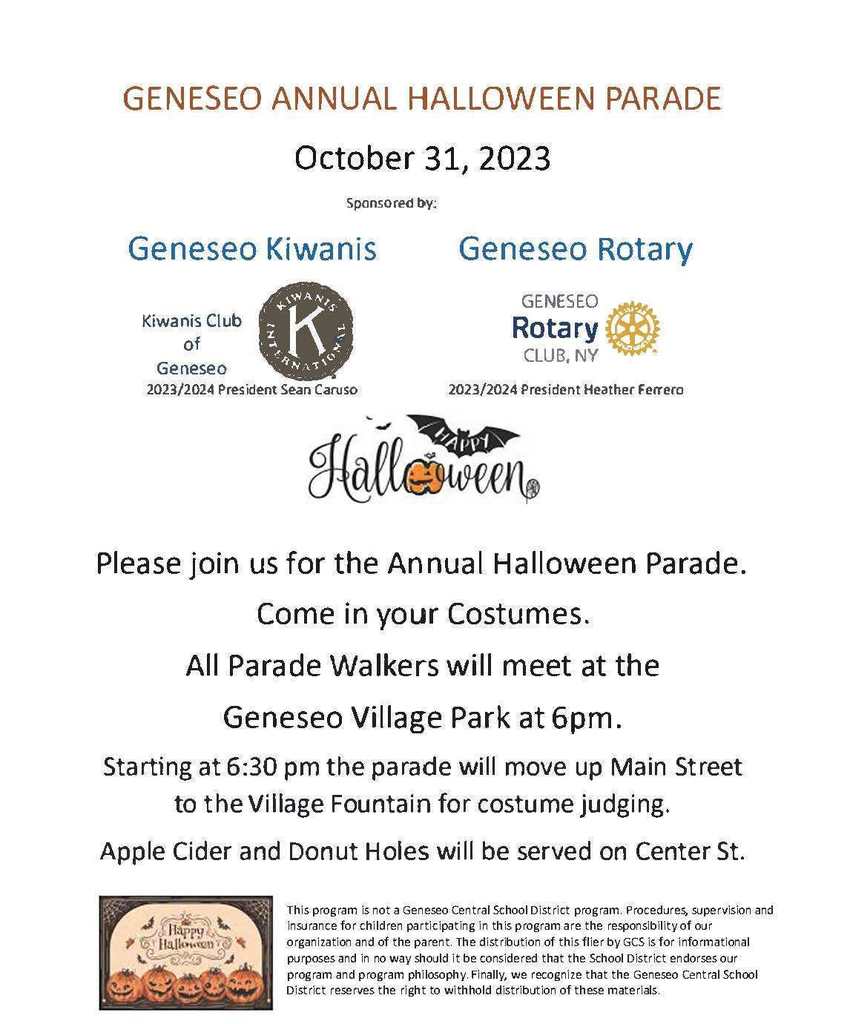 Halloween flyer