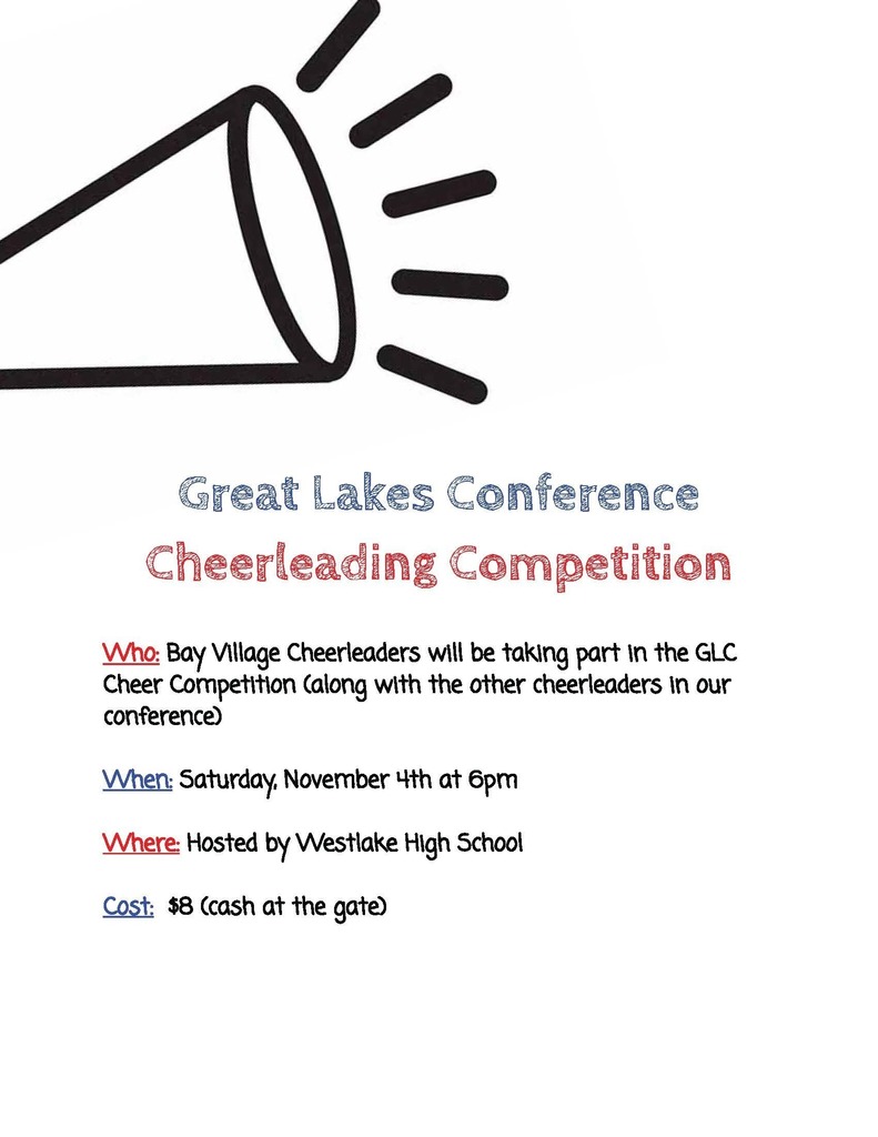 Cheer competition flyer