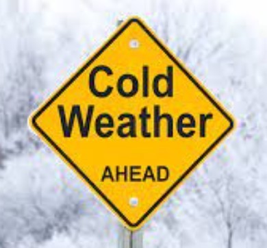 Cold weather sign