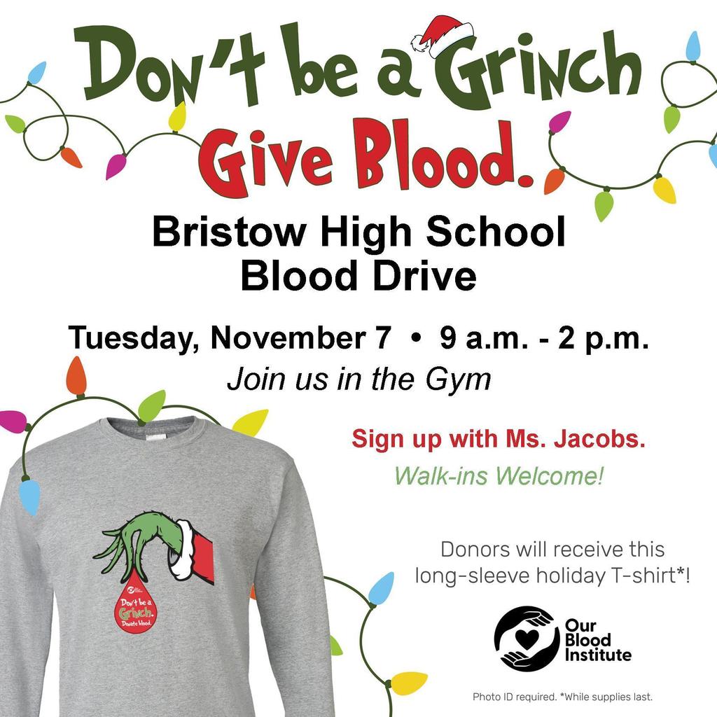 Blood Drive- November 7