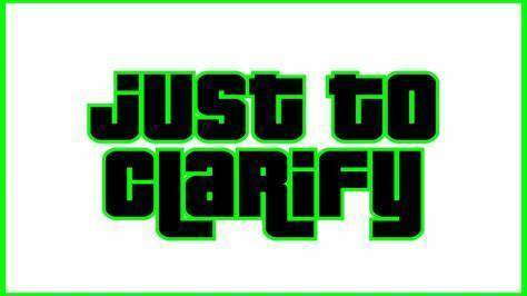 clarify