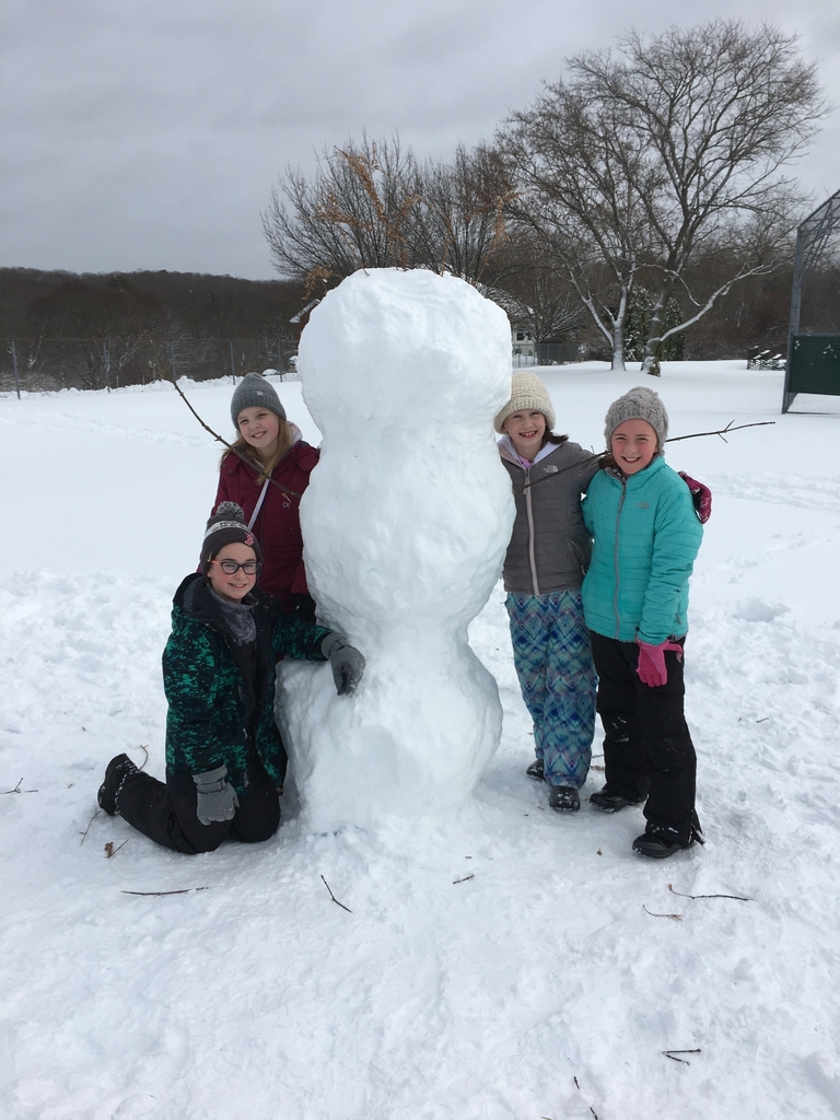 Giant snow people