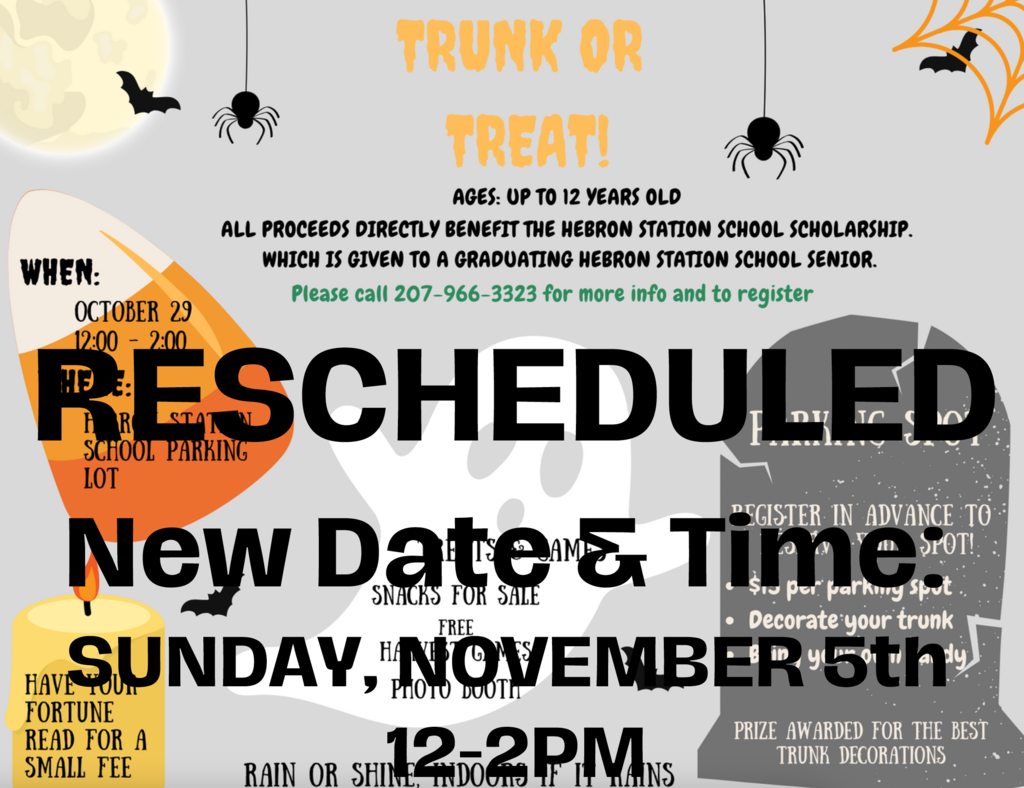 flyer for Trunk and Treat