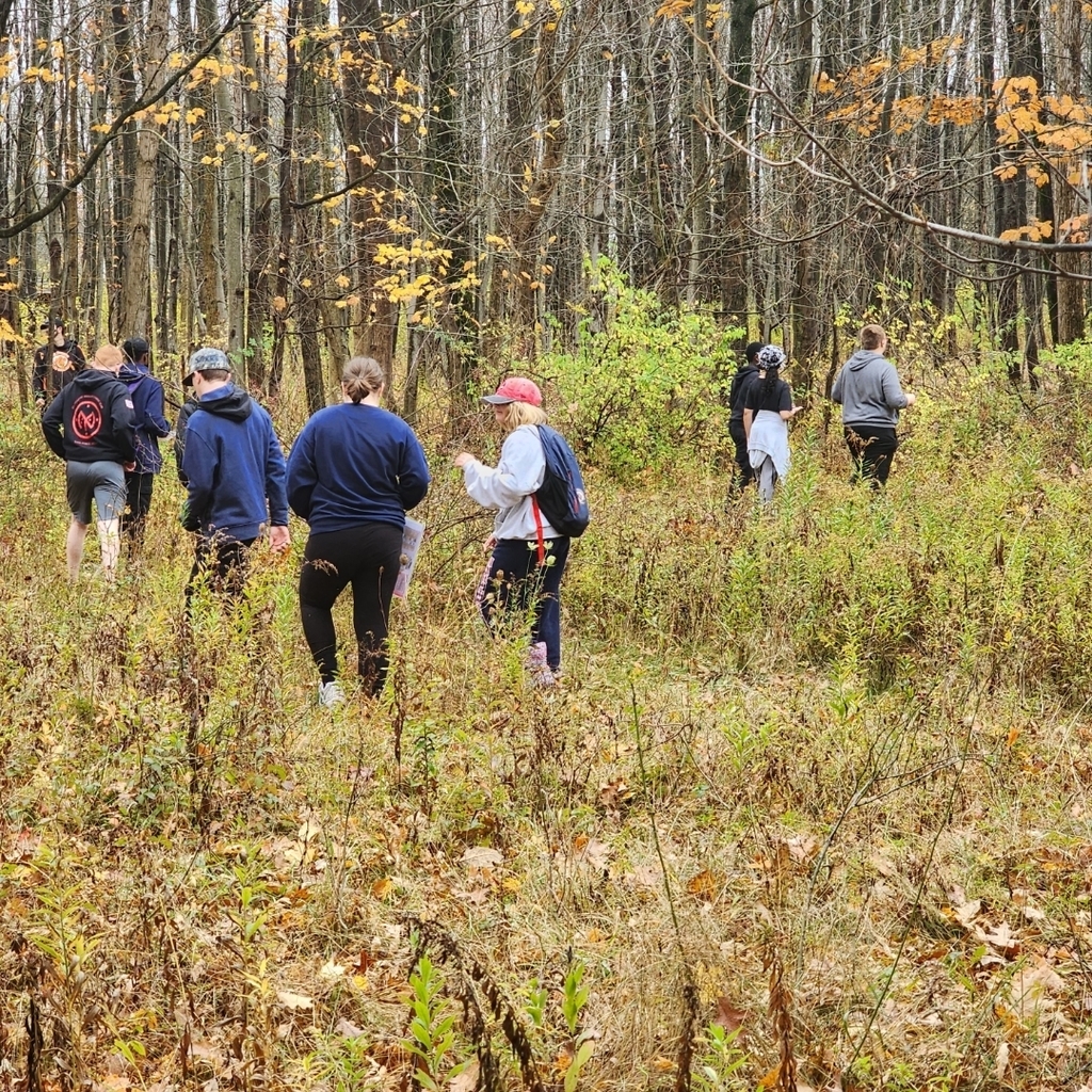 The Orienteering team had practice at Chestnut Ridge Saturday.