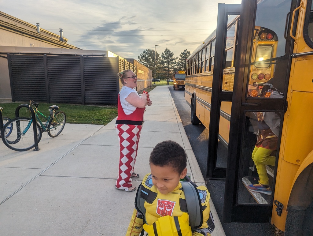 Bus drop off costumes