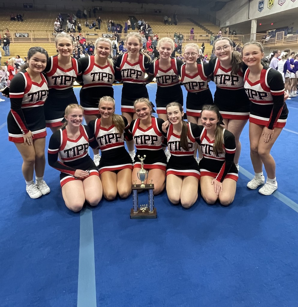THS competition cheer squad
