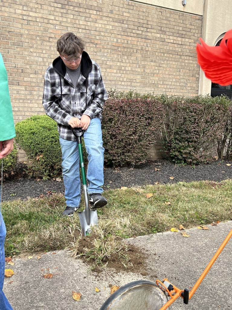 Electrical students working on project