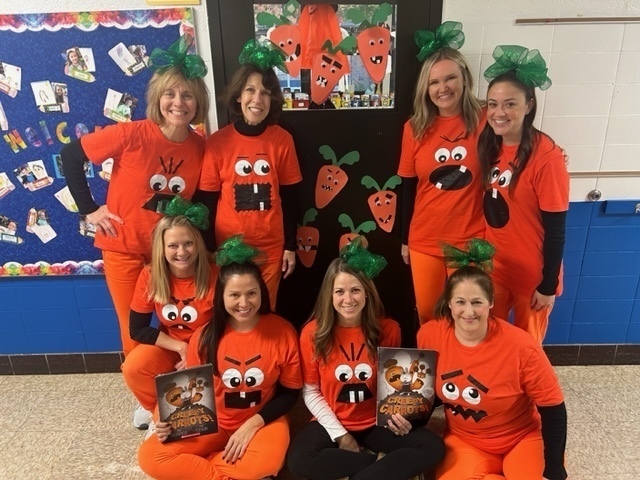 Normandy's first grade team at Halloween photo