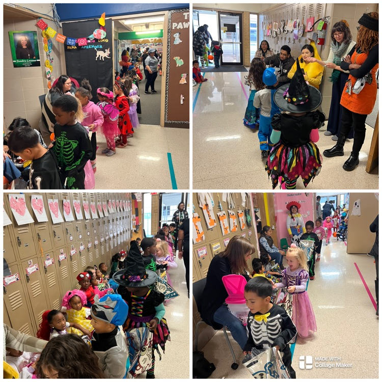 students in costumes