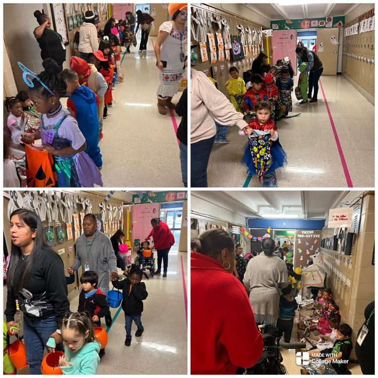 students in costumes