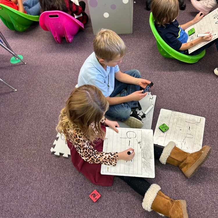 Subtraction stories are lots of fun! We are telling each other subtraction stories and writing the corresponding subtraction sentence in math this afternoon.