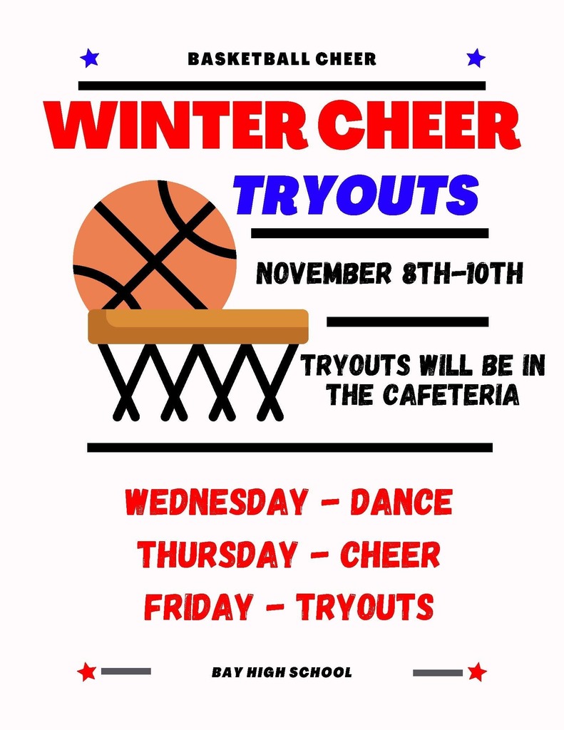 Winter Cheer Tryouts Flyer