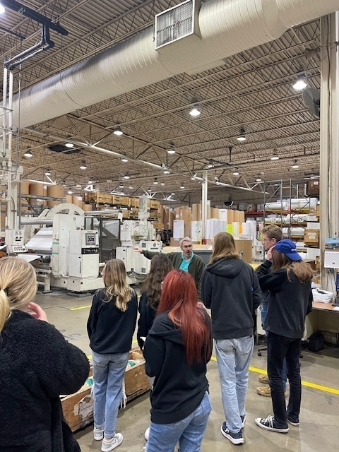 Field trip for THS students.