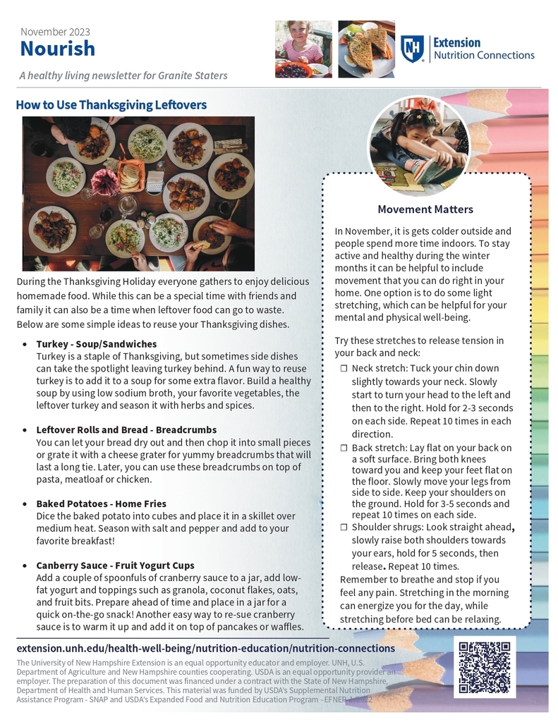 November's Edition of Nourish