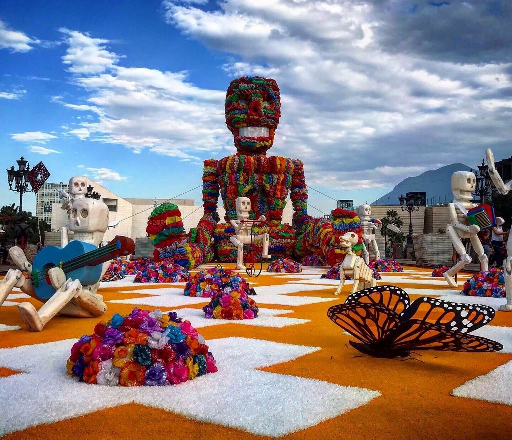 Day of the dead decoration