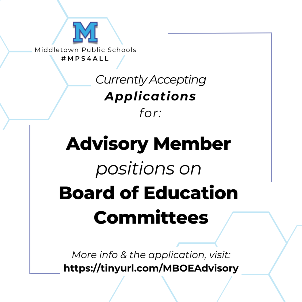MBOE Advisory Member Positions Open