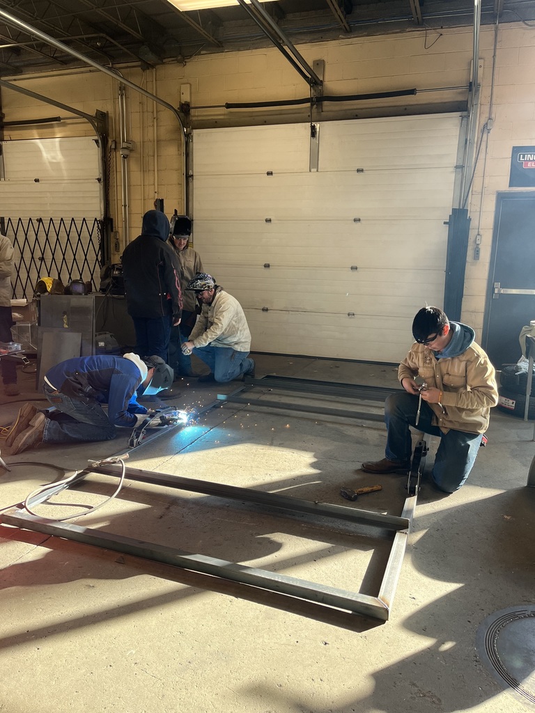 Welding Students