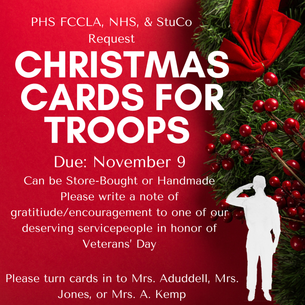 christmas cards for troops