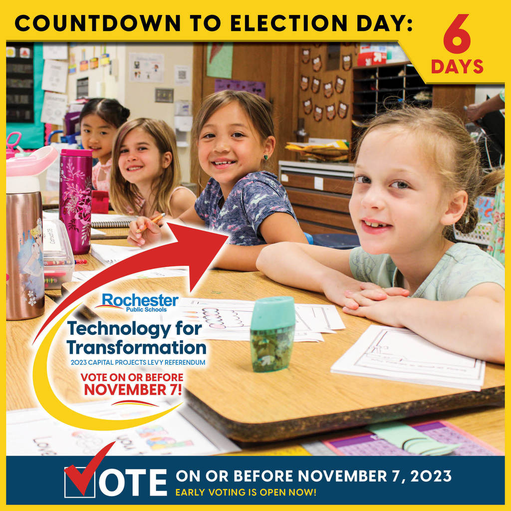 6 days until election day